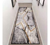 ZZUU Tappeto passatoia Antiscivolo Lavabile Tappetino Antiscivolo Runner Tappeto per Soggiorno Camera da Letto Corridoio Entrata,Stile Moderno,Antimacchia e Antiscivolo,Lavabile