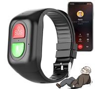 ZZwansuGE Orologio con Rilevamento Cadute per Anziani, Smartwatch con Risposta SOS Funzione Dual Talk 4g, con GPS, Monitoraggio App in Tempo Reale, Monitoraggio della Salute, per Bambini E Anziani