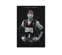 ZZXCHG Quadro A Olio su Tela 40x60cm Allen Iverson Poster e Wall Art Modern Family camera da letto Decor Senza Cornice