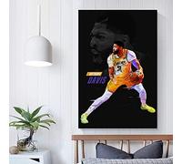 ZZXCHG Quadro Su Tela 30x50cm Basket Anthony Davis Star1ative Stampa quadri per soggiorno Camera da letto decorazione Senza Cornice