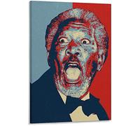 ZZXCHG Stampe Quadri 60x80 Attore Morgan Freeman Star1 e poster Canvas Wall Art Pictures per camera da letto Wall Art Gifts Decor Senza Cornice