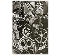 ZZXCHG Stampe Quadri 60x80 Classic Movie Modern Times Poster Canvas Wall Art Room Pictures for Bedroom Gifts Decor Senza Cornice