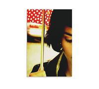 ZZXCHG Stampe Su Tela 30x50cm Audrey Tautou Poster Canvas Wall Art Immagini per Camera da letto Wall Art Regali Decor Senza Cornice