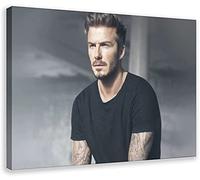 ZZXCHG Stampe Su Tela 60x90cm David Beckham British Famous Football Star Print Picture Paintings for Living Room Bedroom Decoration Senza Cornice