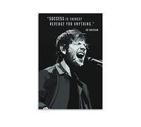 ZZXCHG Tela Quadro 60x80 Ed Sheeran Picture Print Modern Family Bedroom Decor Posters Senza Cornice