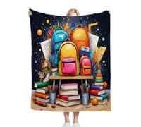 ZZXHG Coperta Plaid Matrimoniale in Pile, Zainetto Colorato, Coperta Flanella Letto Matrimoniale 240 x 260, Copridivano in Microfibra Morbida, Coperta Termica per Plaid Divano Copriletto_j984