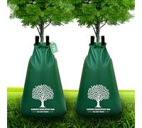 ZZXLOPEZ Sacchetto per l'irrigazione degli Alberi, 2x 75L Sacchetti per l'irrigazione, Sacchetti salvagocce Automatici, PVC Resistente ai Raggi UV, Sacche per Irrigazione a Rilascio Lento per Alberi