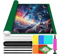 ZZXLOPEZ Tappeto Puzzle, Tappetino Puzzle Feltro 1000 1500 2000 3000 Pezzi, Tappeto Puzzle Bambini Adulti, Puzzle Mat, Puzzle Roll Mat, Puzzle Tappetino,Puzzle Roller,Puzzle Portatile Tappetino