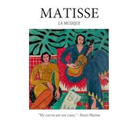 ZZYGGN GMGSW Abstract Henri Matisse Poster La Musique Wall Art Stampe Vintage Su Tela Pittura Henri Matisse Stampe per Home Decor Picture 40x55cmx1 senza cornice