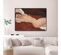 ZZYGGN GMGSW Amedeo Modigliani《La Donna》Arte da parete su tela Amedeo Modigliani Poster e stampe Amedeo Modigliani Quadro per la decorazione della parete di casa 40x55cm senza cornice