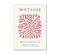 ZZYGGN GMGSW Arancione chiaro Henri Matisse Poster I ritagli Stampe d'arte della parete Pittura su tela moderna Henri Matisse Stampe per Home Decor Picture 40x55cm senza cornice