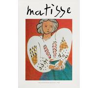 ZZYGGN GMGSW Henri Matisse Poster《La camicetta rumena》Tela di canapa Arte della parete Henri Matisse Stampe Henri Matisse Paintingg Tela per Home Decor Picture 50x75cm senza cornice