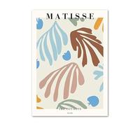 ZZYGGN GMGSW Poster astratto di Henri Matisse I ritagli Stampe d'arte della parete Pittura su tela d'epoca Stampe di Henri Matisse per la decorazione domestica Picture 40x55cm senza cornice