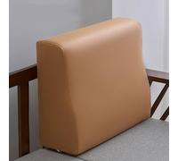 ZZYK Arancia,65x45x15cm,Tappetini Cuscino da Lettura A Cuneo Supporto Cuscinetto di Riempimento del Divario per Letti Tappetini in Schiuma Ad Alta Densità con Copertura Rimovibile