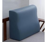 ZZYK Blu,120x50x8cm,Tappetini Cuscino da Lettura A Cuneo Supporto Cuscinetto di Riempimento del Divario per Letti Tappetini in Schiuma Ad Alta Densità con Copertura Rimovibile