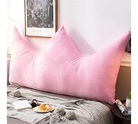 ZZYK Cuscino Da Lettura Con Zeppa, Cuscino Per Testiera Del Poggialetto A Forma Di Corona Cuscino Per Cuscino Per Letto A Castello Letto Matrimoniale Completo,E,35.4"/90cm