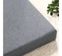 ZZYK Grigio,45x45x8cm,Tappetini di Divano A Cuneo Cuscino Posteriore del Divano di Filler di Gap Cuscinetto da Lettura Cuscinetto Ad Alta Densità Cuscino Pieno di Cuscinetto