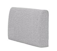 ZZYK Grigio,80x45x15cm,Tappetino di Supporto per Divano Cuscino per Cuscino Testiera,Cuscinetto da Lettura Tampone di Posizionamento Rimovibile Ad Alta Densità Cuscinetto