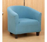 ZZYK Sedia Bracciolo Slipcovers Singolo Divano Coperture per Il Soggiorno Poltrona Morbida Slipcover Anti-Scivolo Cane Protettore di Mobili Amichevole,Sky Blue