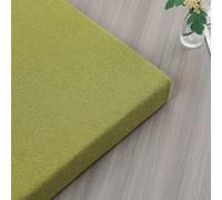ZZYK Verde,45x45x10cm,Cuscino del Riempitivo per Gap da Letto A Cuneo Cuscinetto da Lettura Cuscinetto Ad Alta Densità Cuscino per Cuscinetto in Sospensione con Copertura Rimovibile