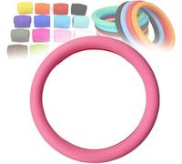 ZZYUEBING Coprivolante in silicone antiscivolo, ultra sottile, universale, colore rosa
