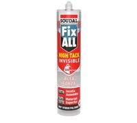 ZZZ - COLLA SOUDAL FIX ALL HIGH TACK INVISIBILE 290 ml - Ferrero