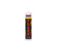 ZZZ - SILICONE SOUDAL ALTE TEMPERATURE NERO 310 ml - Ferrero