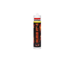 ZZZ - SILICONE SOUDAL ALTE TEMPERATURE NERO 310 ml - Ferrero