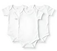 ZZZ ZZZ PETITE ABEILLE Set da 3 Body Neonato cotone 0-36 mesi, Body neonata cotone 100% anallergico traspirante, bambino e bambina unisex fino a 3 anni