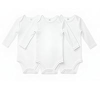 ZZZ ZZZ PETITE ABEILLE Set da 3 Body Neonato cotone 0-36 mesi, Body neonata cotone 100% anallergico traspirante, bambino e bambina unisex fino a 3 anni