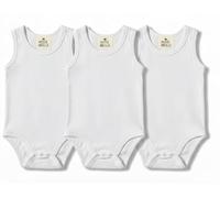 ZZZ ZZZ PETITE ABEILLE Set da 3 Body Neonato cotone 0-36 mesi, Body neonata cotone 100% anallergico traspirante, bambino e bambina unisex fino a 3 anni