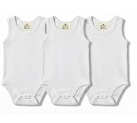 ZZZ ZZZ PETITE ABEILLE Set da 3 Body Neonato cotone 0-36 mesi, Body neonata cotone 100% anallergico traspirante, bambino e bambina unisex fino a 3 anni