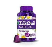 Zzzquil Natura INTEGRATORE Per Il Sonno Con MELATONINA ed Estratti Di Lavanda per DORMIRE, Valeriana E Camomilla, 72 Pastiglie Gommose, Gusto FRUTTI DI BOSCO