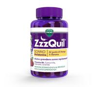 ZzzQuil Natura Melatonina Integratore per Dormire Gusto Mango e Banana