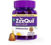 ZzzQuil Natura Melatonina Integratore Per Dormire, Mango e Banana 30 Gommose