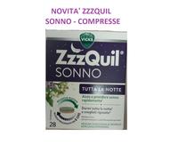 ZZZQUIL SONNO 28 COMPRESSE - AIUTA A PRENDERE SONNO DORMI TUTTA LA NOTTE
