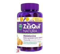 ZzzQuil Natura Zzz Quil Sonno 60 Compresse Pastiglie Gommose Gust Mango e Banana