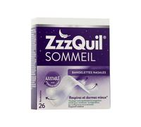 ZzzQuil Sonno Strisce Nasali 26 pezzi - Prodotto Ortopedico