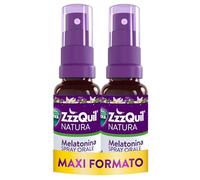 ZzzQuil Spray Orale Integratore per il Sonno con Dose Flessibile da 0,5 mg a 1 mg di Melatonina, Aroma di Lavanda e Arancia, Senza Zucchero e Alcol, Formula Vegana, 30 ml, Maxi Formato 2 Confezioni